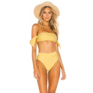 Tularosa Felicity Top in Yellow